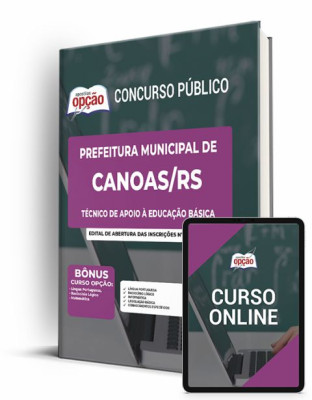 Apostila Prefeitura de Canoas - RS - Técnico de Apoio à Educação Básica