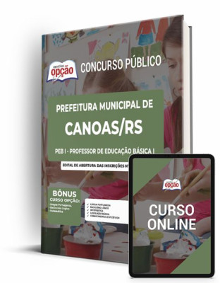 Apostila Prefeitura de Canoas - RS - PEB I - Professor de Educação Básica I
