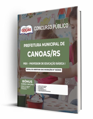 Apostila Prefeitura de Canoas - RS - PEB I - Professor de Educação Básica I