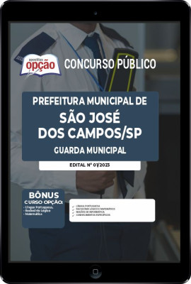 Apostila Prefeitura de São José dos Campos - SP em PDF - Guarda Municipal