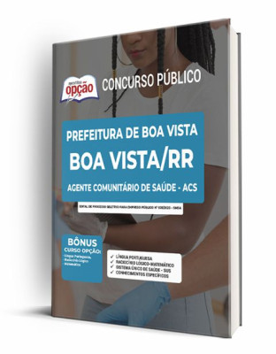 Apostila Prefeitura de Boa Vista - RR - Agente Comunitário de Saúde - ACS