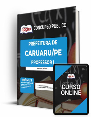 Apostila Prefeitura de Caruaru - PE - Professor I