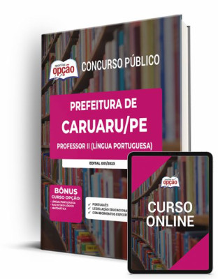 Apostila Prefeitura de Caruaru - PE - Professor II (Língua Portuguesa)