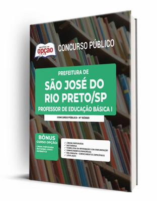 Apostila Prefeitura de São José do Rio Preto - SP - Professor de Educação Básica I