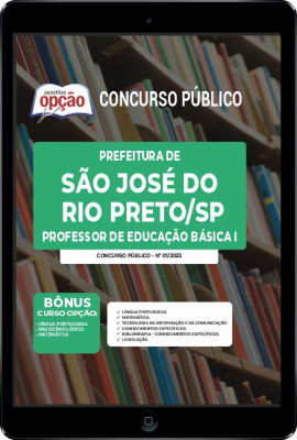 Apostila Prefeitura de São José do Rio Preto - SP em PDF - Professor de Educação Básica I