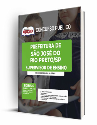 Apostila Prefeitura de São José do Rio Preto - SP - Supervisor de Ensino