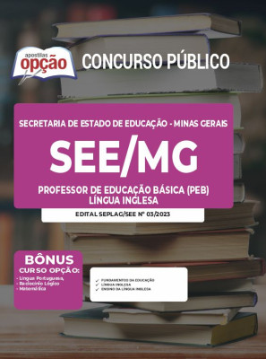 Apostila SEE-MG - Professor de Educação Básica (PEB) - Língua Inglesa