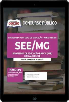 Apostila SEE-MG em PDF - Professor de Educação Básica (PEB) - Língua Inglesa
