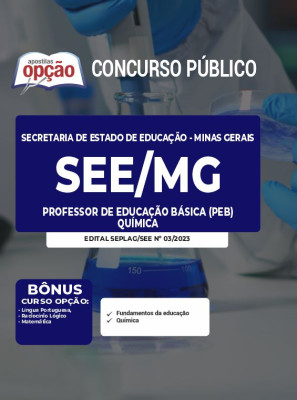 Apostila SEE-MG - Professor de Educação Básica (PEB) - Química