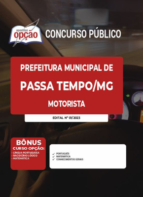 Apostila Prefeitura de Passa Tempo - MG - Motorista