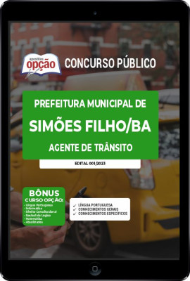 Apostila Prefeitura de Simões Filho - BA em PDF - Agente de Trânsito