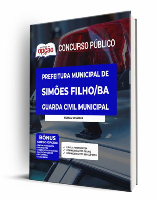 Apostila Prefeitura de Simões Filho - BA Guarda Civil Municipal