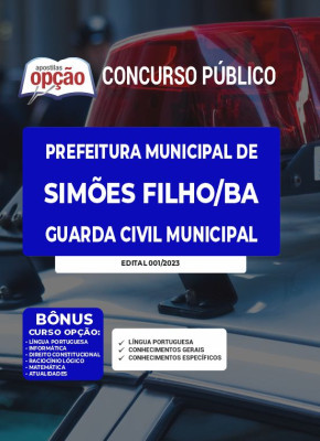 Apostila Prefeitura de Simões Filho - BA Guarda Civil Municipal