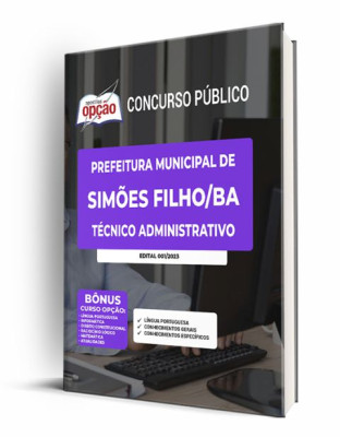 Apostila Prefeitura de Simões Filho - BA - Técnico Administrativo