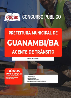 Apostila Prefeitura de Guanambi - BA - Agente de Trânsito