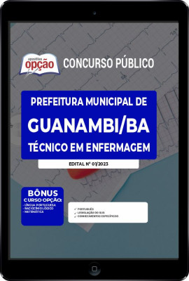 Apostila Prefeitura de Guanambi - BA em PDF Técnico em Enfermagem