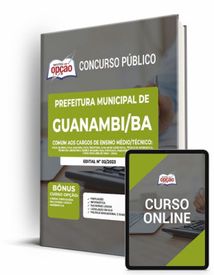Apostila Prefeitura de Guanambi - BA - Comum aos Cargos de Ensino Médio/Técnico