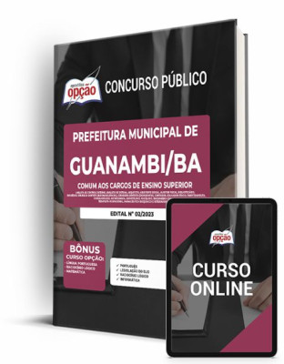 Apostila Prefeitura de Guanambi - BA - Comum aos Cargos de Ensino Superior