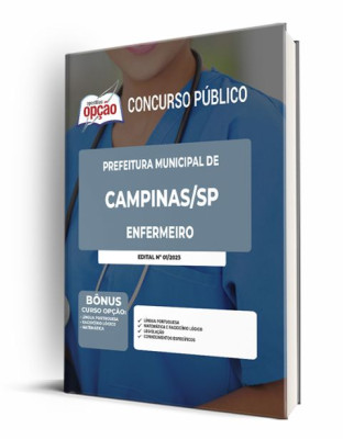 Apostila Prefeitura de Campinas - SP - Enfermeiro