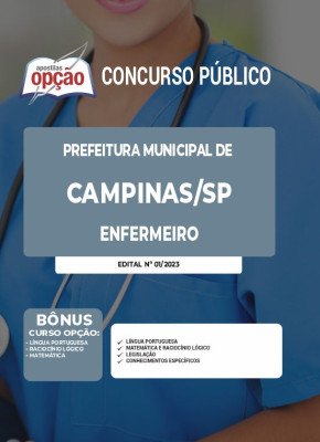 Apostila Prefeitura de Campinas - SP - Enfermeiro