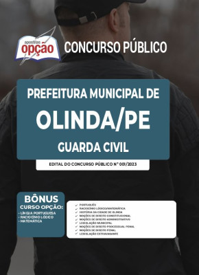 Apostila Prefeitura de Olinda - PE - Guarda Civil