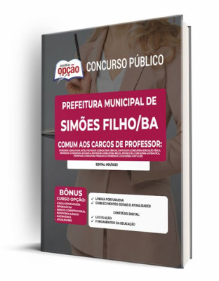 Apostila Prefeitura de Simões Filho - BA - Comum aos Cargos de Professor