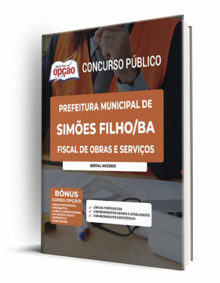 Apostila Prefeitura de Simões Filho - BA Fiscal de Obras e Serviços