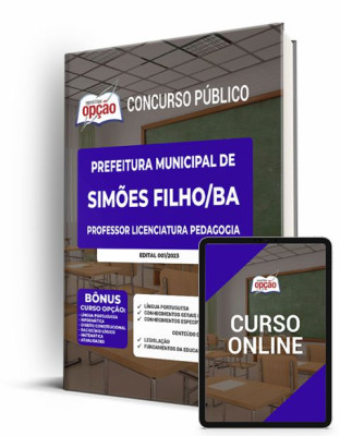 Apostila Prefeitura de Simões Filho - BA - Professor Licenciatura Pedagogia