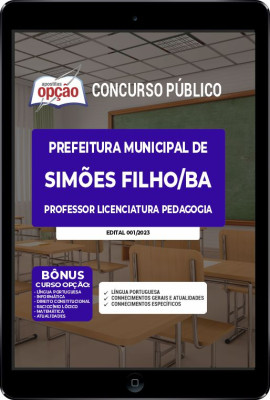 Apostila Prefeitura de Simões Filho - BA em PDF - Professor Licenciatura Pedagogia