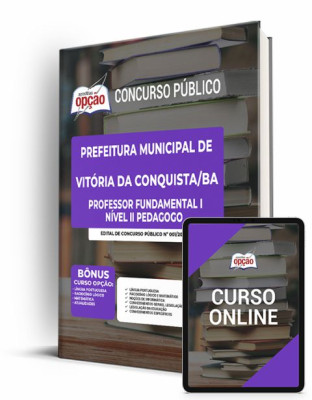 Apostila Prefeitura de Vitória da Conquista - BA - Professor Fundamental I - Nível II Pedagogo