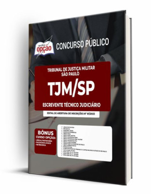 Apostila TJM-SP - Escrevente Técnico Judiciário
