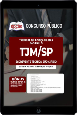 Apostila TJM-SP em PDF - Escrevente Técnico Judiciário