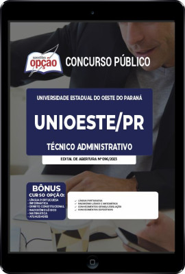 Apostila UNIOESTE-PR em PDF - Técnico Administrativo