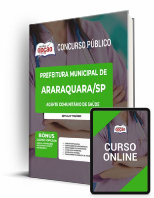 Apostila Prefeitura de Araraquara - SP - Agente Comunitário de Saúde