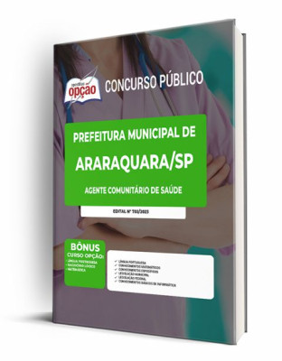 Apostila Prefeitura de Araraquara - SP - Agente Comunitário de Saúde