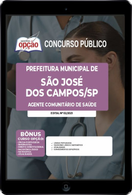 Apostila Prefeitura de São José dos Campos - SP em PDF - Agente Comunitário de Saúde