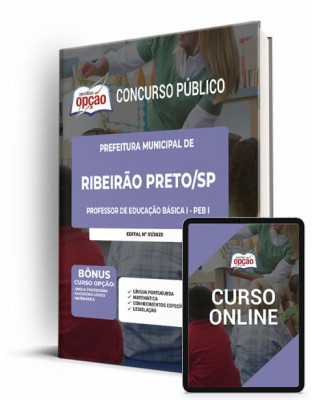 Apostila Prefeitura de Ribeirão Preto - SP - Professor de Educação Básica I - PEB I