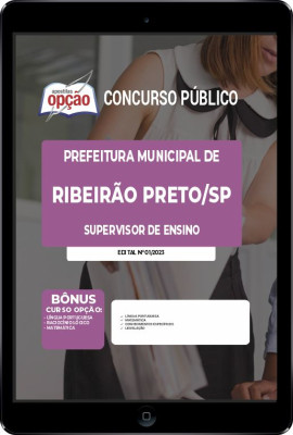 Apostila Prefeitura de Ribeirão Preto - SP em PDF - Supervisor de Ensino