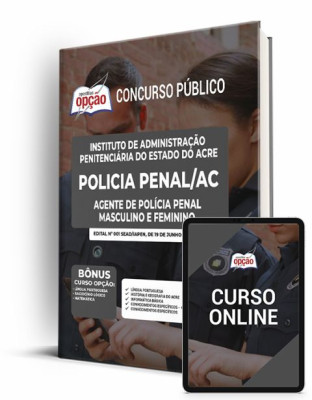 Apostila Policia Penal - AC - Agente de Polícia Penal - Masculino e Feminino