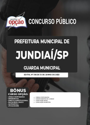 Apostila Prefeitura de Jundiaí - SP - Guarda Municipal