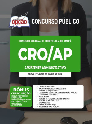 Apostila CRO-AP - Assistente Administrativo