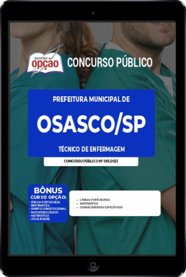 Apostila Prefeitura de Osasco - SP em PDF - Técnico de Enfermagem