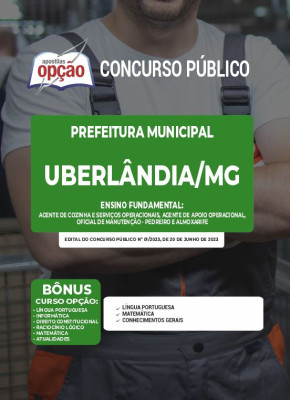 Apostila Prefeitura de Uberlândia - MG - Ensino Fundamental