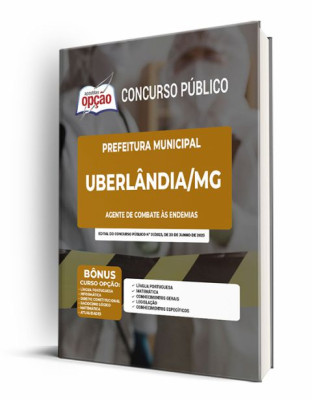 Apostila Prefeitura de Uberlândia - MG - Agente de Combate às Endemias