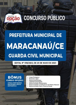 Apostila Prefeitura de Maracanaú - CE - Guarda Civil Municipal