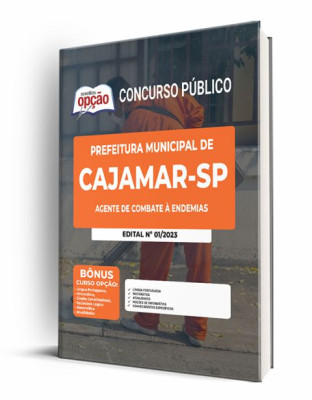Apostila Prefeitura de Cajamar - SP - Agente de Combate à Endemias