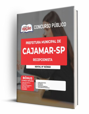 Apostila Prefeitura de Cajamar - SP - Recepcionista