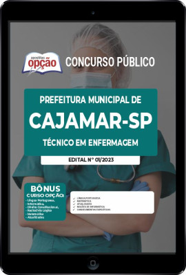 Apostila Prefeitura de Cajamar - SP em PDF - Técnico em Enfermagem