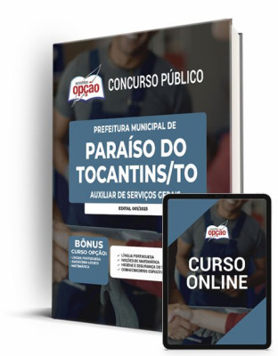 Apostila Concurso Prefeitura de Paraíso Do Tocantins (TO) 2023