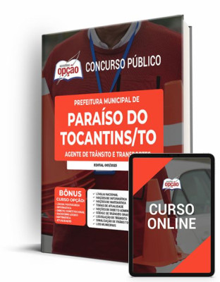 Apostila Concurso Prefeitura de Paraíso Do Tocantins (TO) 2023